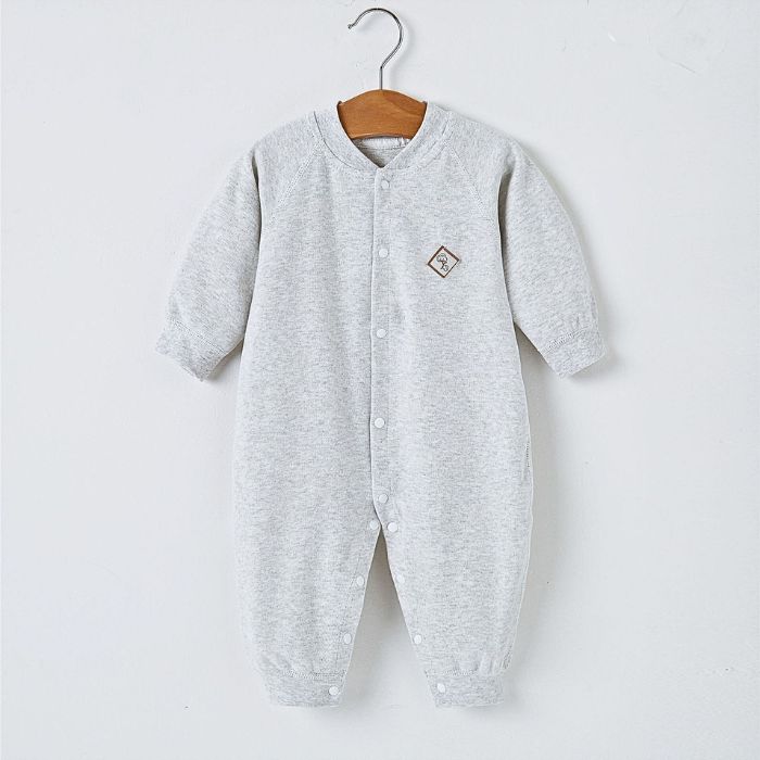 barboteuse bebe mixte gris