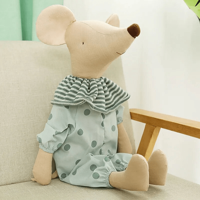 doudou-bebe-sourisette-verte-adorable