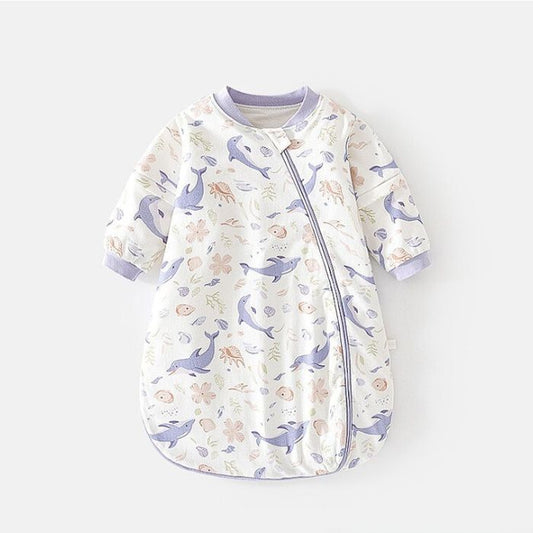 gigoteuse bebe mi saison motif dauphin