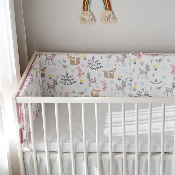 tour-de-lit-bebe-jungle-rose-en-tissu-coton