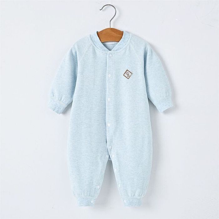 barboteuse bebe mixte bleue