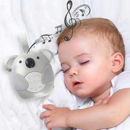 bebe-endormi-berce-par-machine-a-bruit-blanc-koala