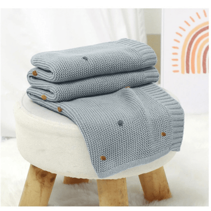 COUVERTURE BÉBÉ COTON| NID'ANGE
