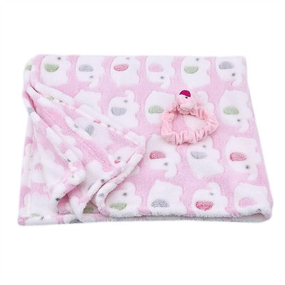 couverture-bebe-en-polaire-elephant-couleur-rose
