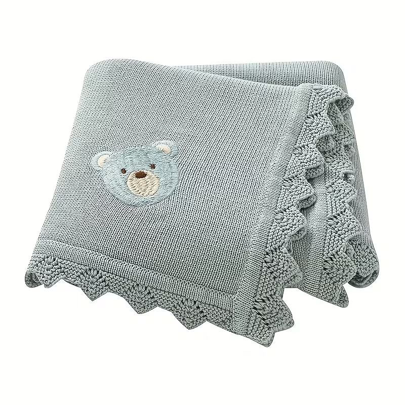 couverture-bebe-tricotee-ourson-bleu