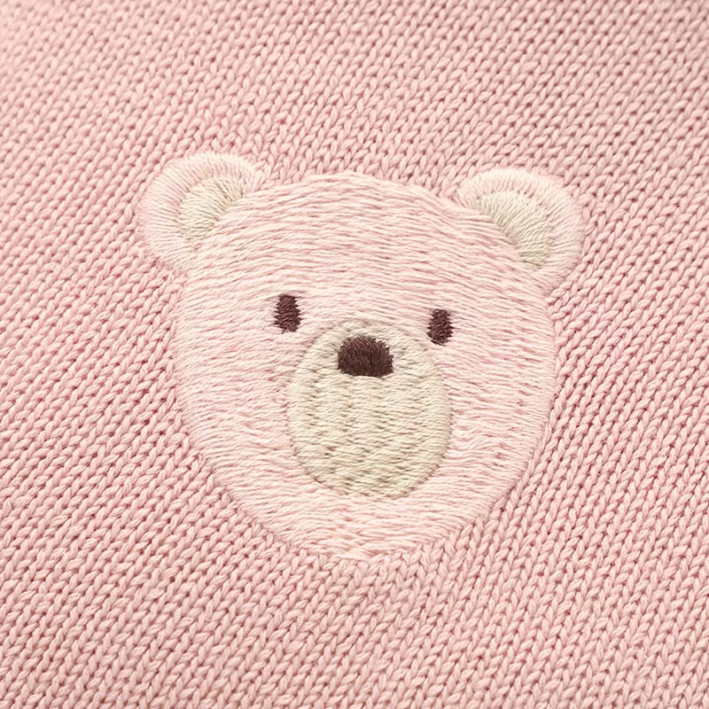 couverture-bebe-tricotee-ourson-brodee