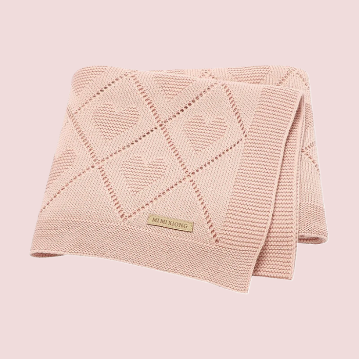 Couverture Bébé - Tricotée