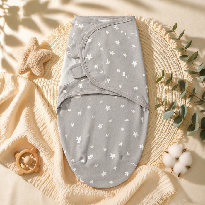 couverture-d-emmaillotage-bebe-motifs-gris-etoiles