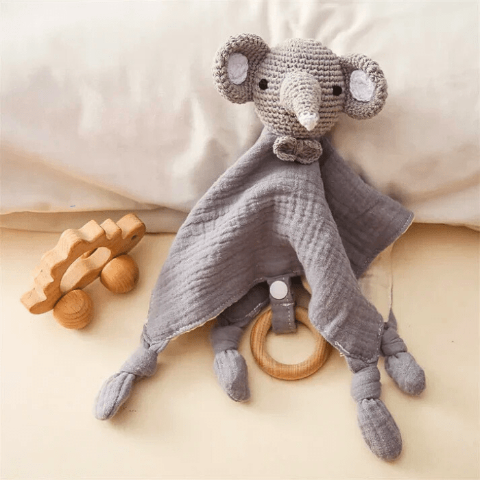 DOUDOU POUR BEBE EN CROCHET - Ptipoupon