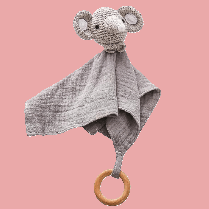 DOUDOU POUR BEBE EN CROCHET AMIS SAUVAGES - Ptipoupon