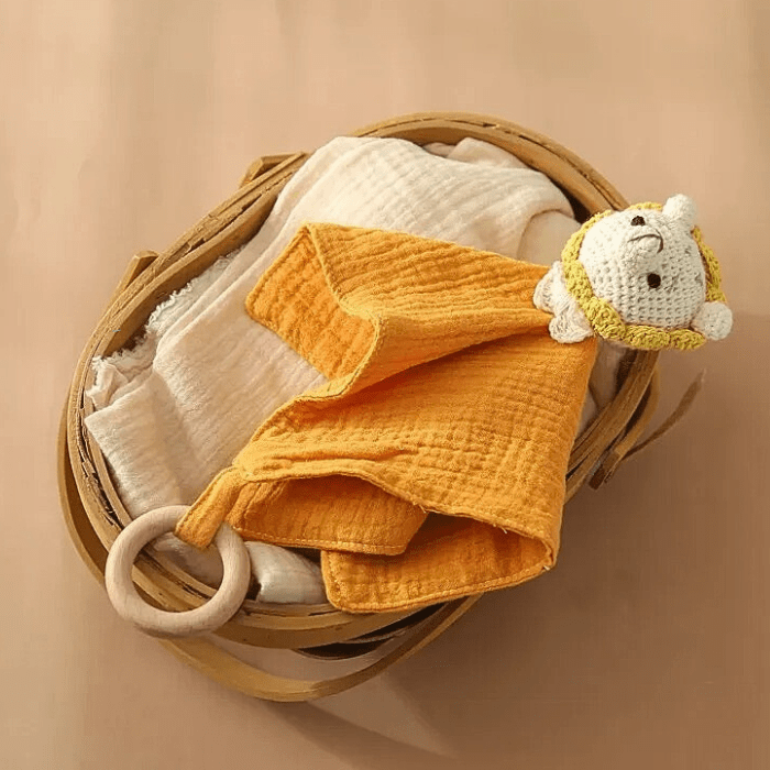 DOUDOU POUR BEBE EN CROCHET AMIS SAUVAGES - Ptipoupon