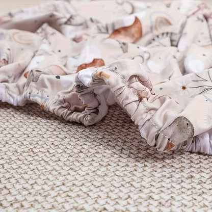 drap housse lit bebe avec bords elastiques