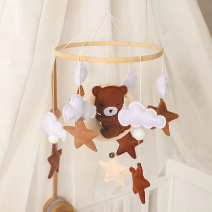 mobile-ourson-brun-suspendu