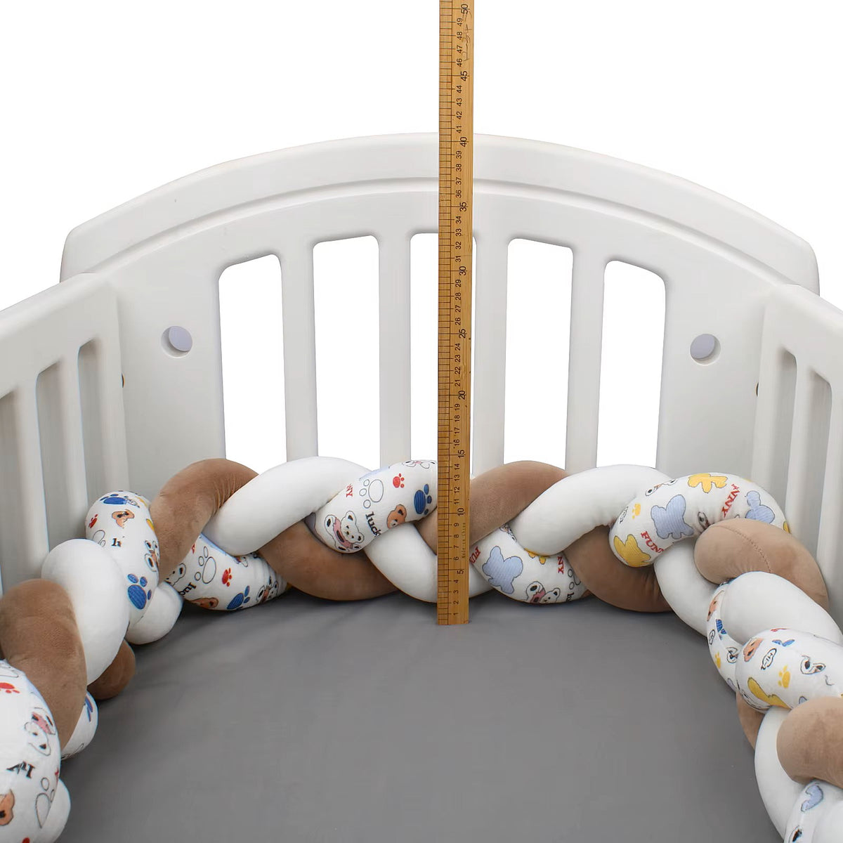 tour de lit pour bébé panda câlin hauteur 10 à 12 cm