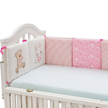 Tour De Lit Bébé Ourson Et Lapin
